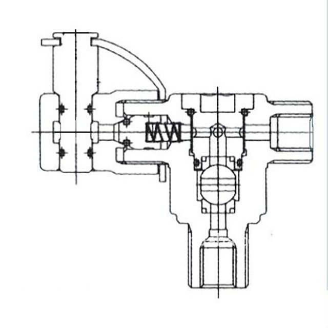 QF-T1H 차량용 황동 리필 자동 CNG 밸브